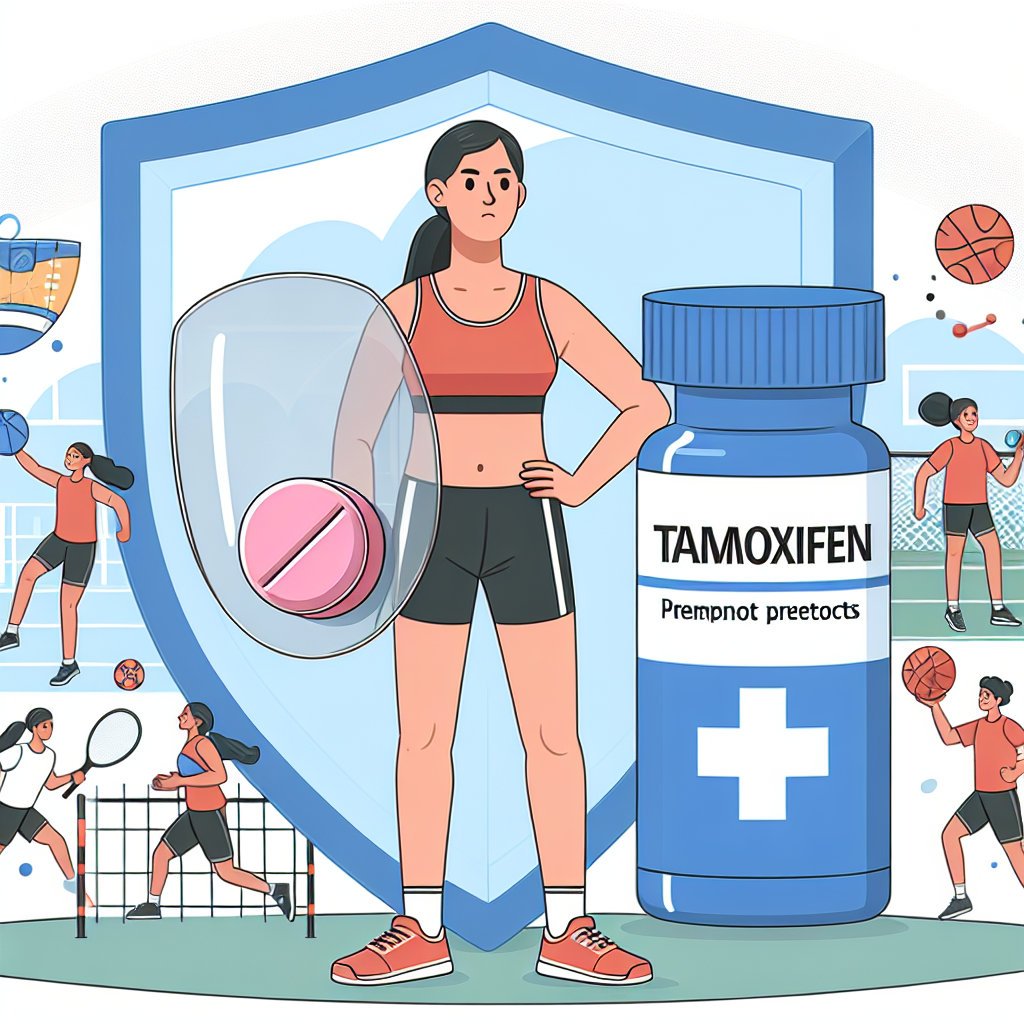 Tamoxifen use in athlete side effect prevention