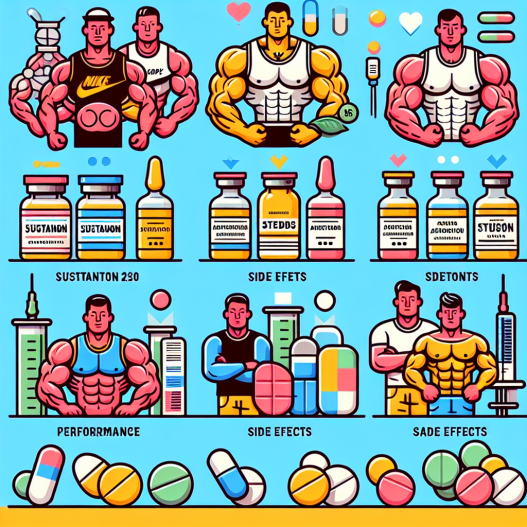 Decoding differences: sustanon 250 vs. Other anabolic steroids in sports