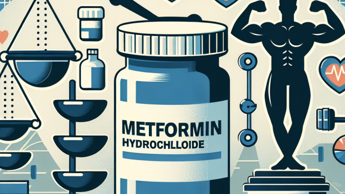Metformin hydrochloride in weight management and athletic performance control