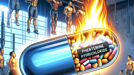 Powerful fat burner for athletes: phentermine hydrochloride