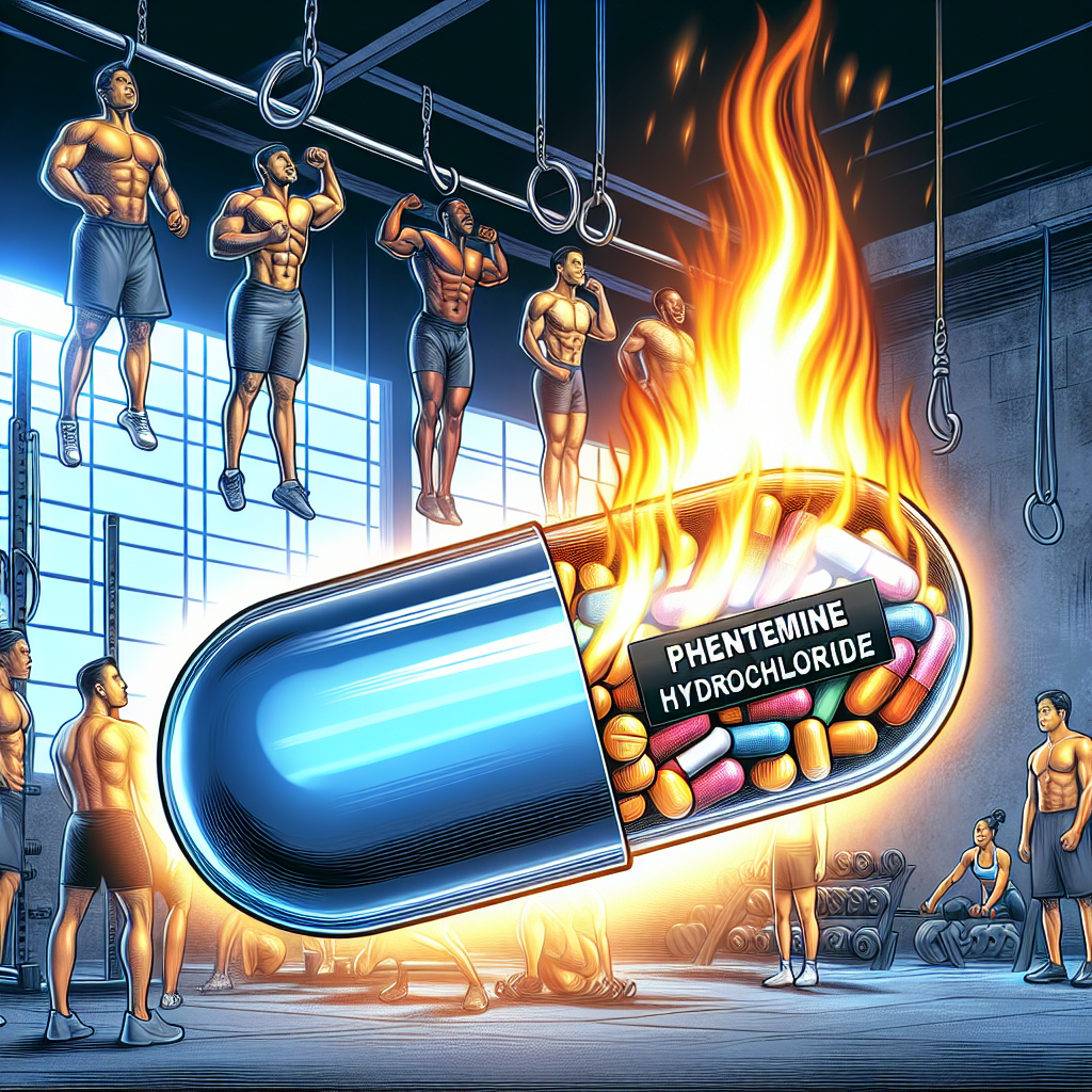 Powerful fat burner for athletes: phentermine hydrochloride