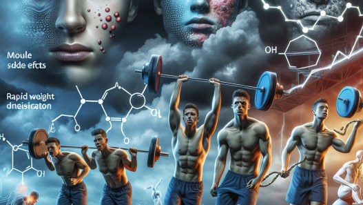 Side effects of aqueous testosterone suspension in athletes