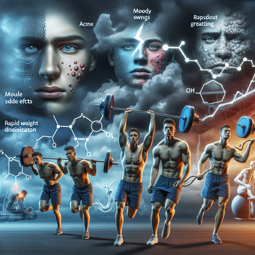 Side effects of aqueous testosterone suspension in athletes