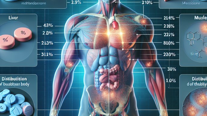Volume of distribution of methandienone compresse