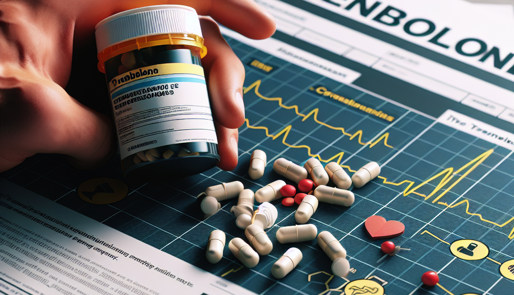 Cardiovascular risks associated with trenbolone compresse