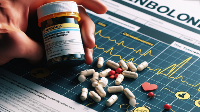 Cardiovascular risks associated with trenbolone compresse