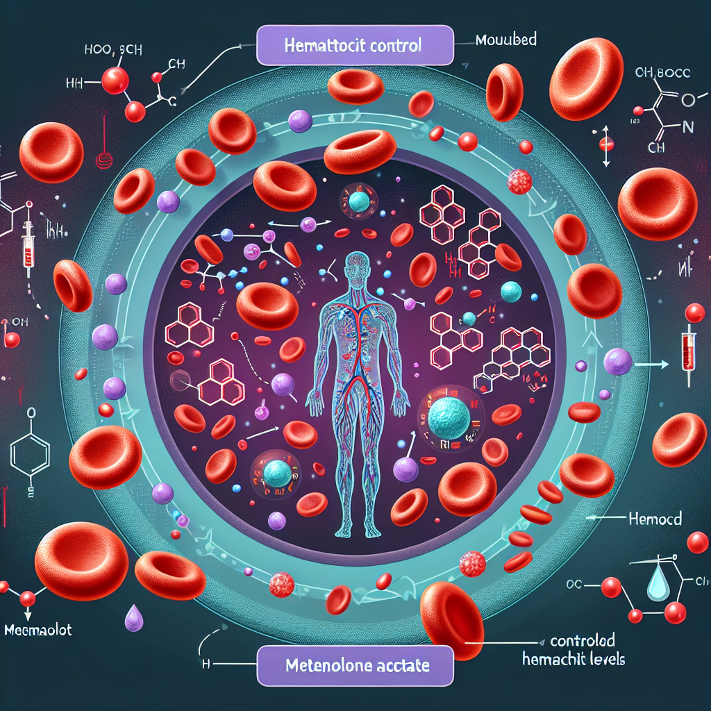 Hematocrit control during acetato di metenolone use