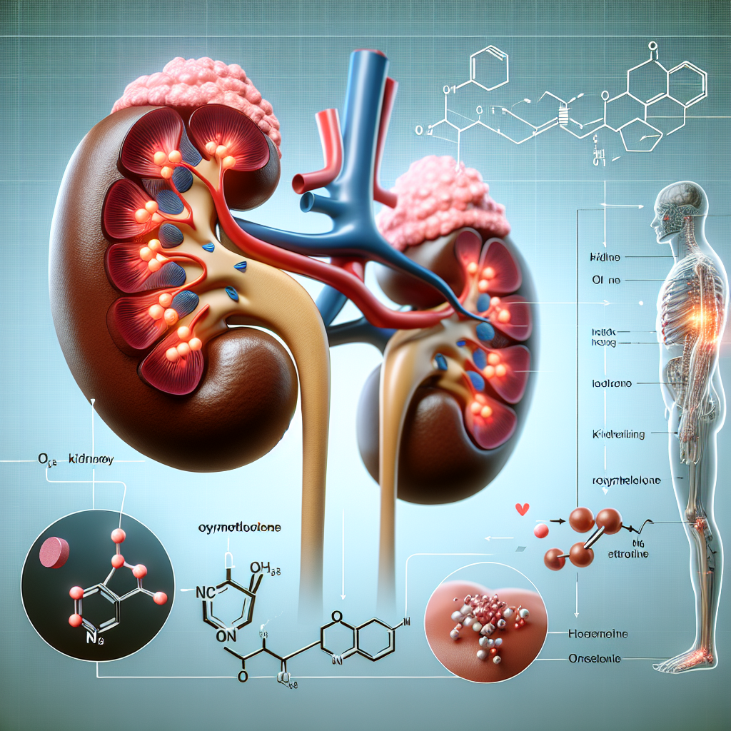 Kidney function and oxymetholone compresse