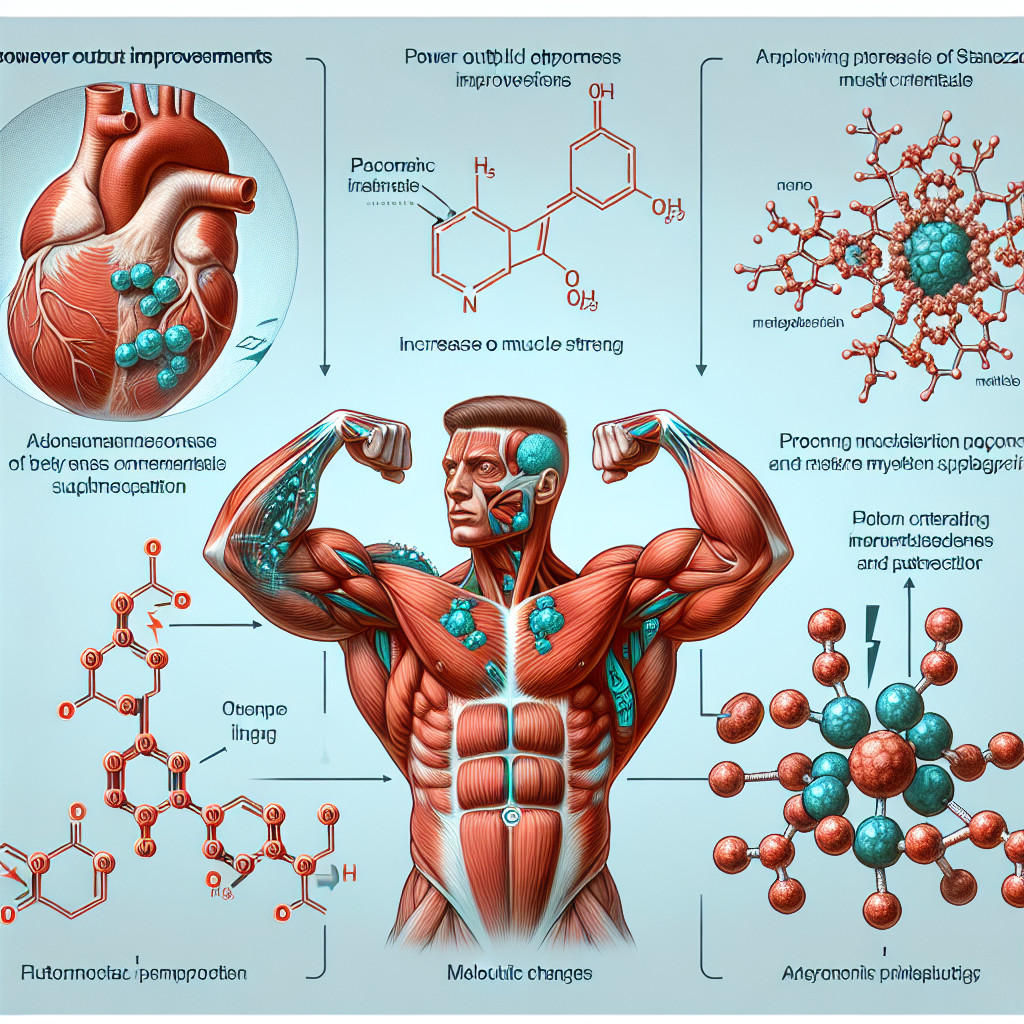 Power output improvements with stanozololo compresse