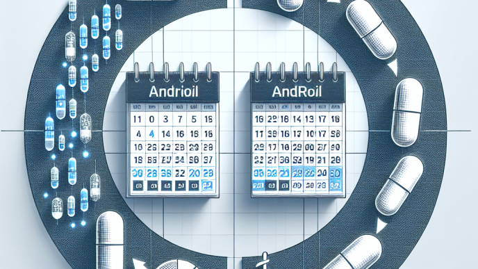 Switching doses mid-cycle for andriol