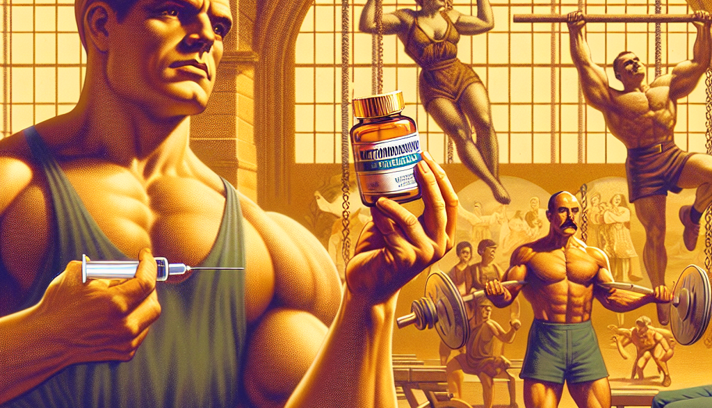 Golden era of bodybuilding and methandienone injection