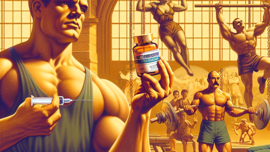 Golden era of bodybuilding and methandienone injection