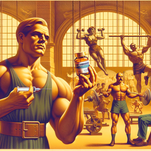 Golden era of bodybuilding and methandienone injection